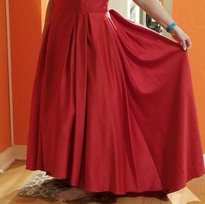 Prom season? Beautiful brand new red gown